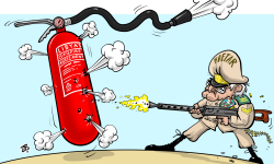 LIBYA’S CEASEFIRE by Emad Hajjaj