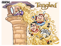 TRUMPUNZEL LIES by Steve Sack