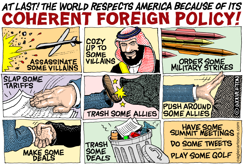  AMERICA'S COHERENT FOREIGN POLICY by Monte Wolverton