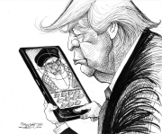 TRUMP`S NEW TARGET by Petar Pismestrovic