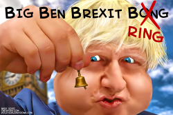 BIG BEN BREXIT BONG by Bart van Leeuwen