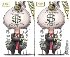 SELF SERVING by Adam Zyglis