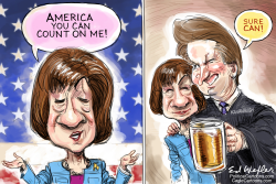 CAN'T COUNT ON SUSAN COLLINS by Ed Wexler