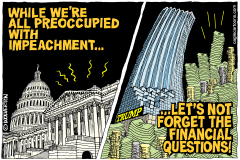 WHILE YOU WERE WATCHING THE IMPEACHMENT by Monte Wolverton