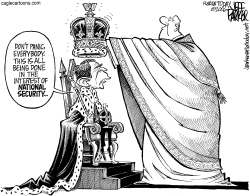 THE KING OF NATIONAL SECURITY by Parker