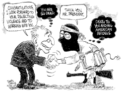 HAMAS AND USA by Daryl Cagle