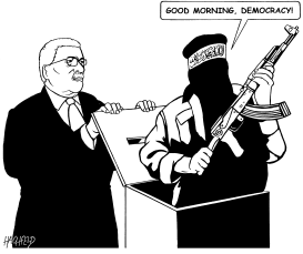 HAMAS ELECTION VICTOR by Rainer Hachfeld