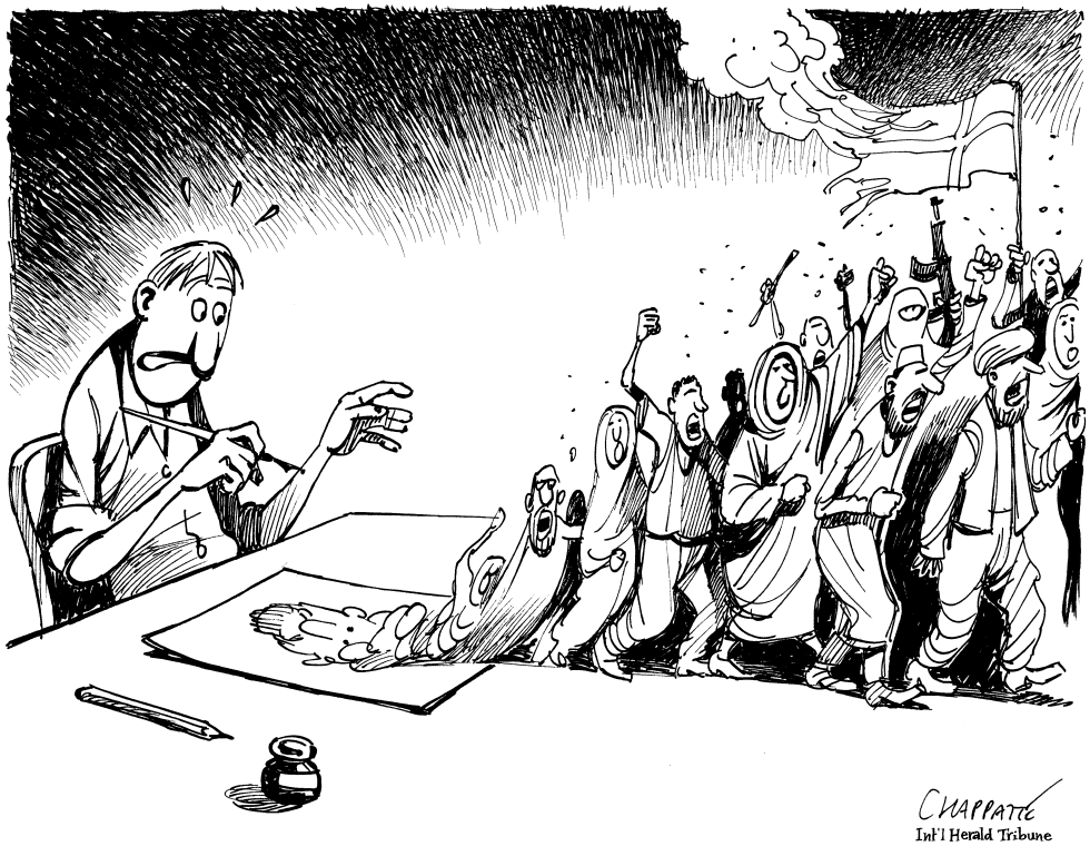  CARTOON WAR by Patrick Chappatte