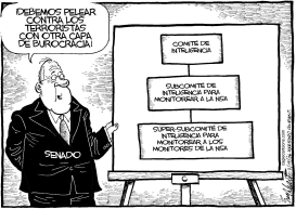 OTRA CAPA DE BUROCRACIA by Bob Englehart