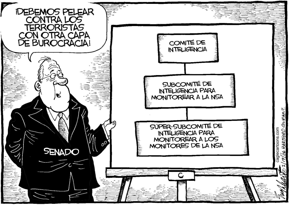  OTRA CAPA DE BUROCRACIA by Bob Englehart