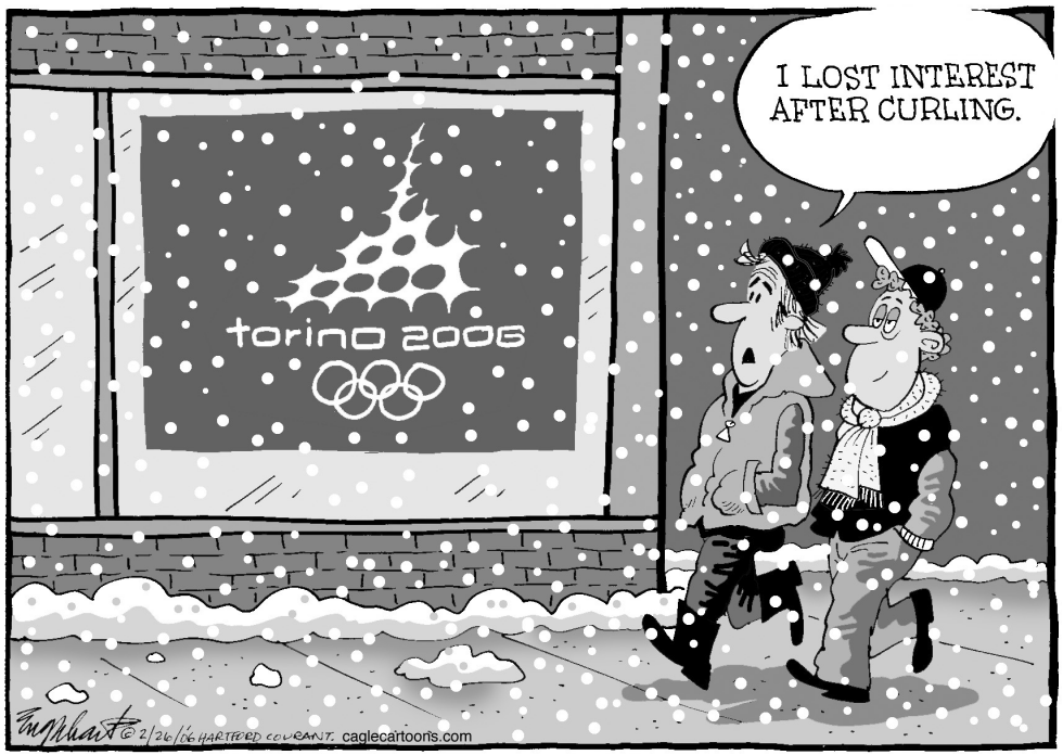  2006 WINTER OLYMPICS by Bob Englehart