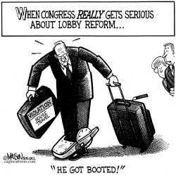 CONGRESSIONAL TRAVEL BOOT by RJ Matson