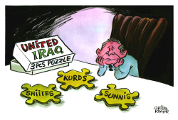 UNITED IRAQ PUZZLE  by Christo Komarnitski