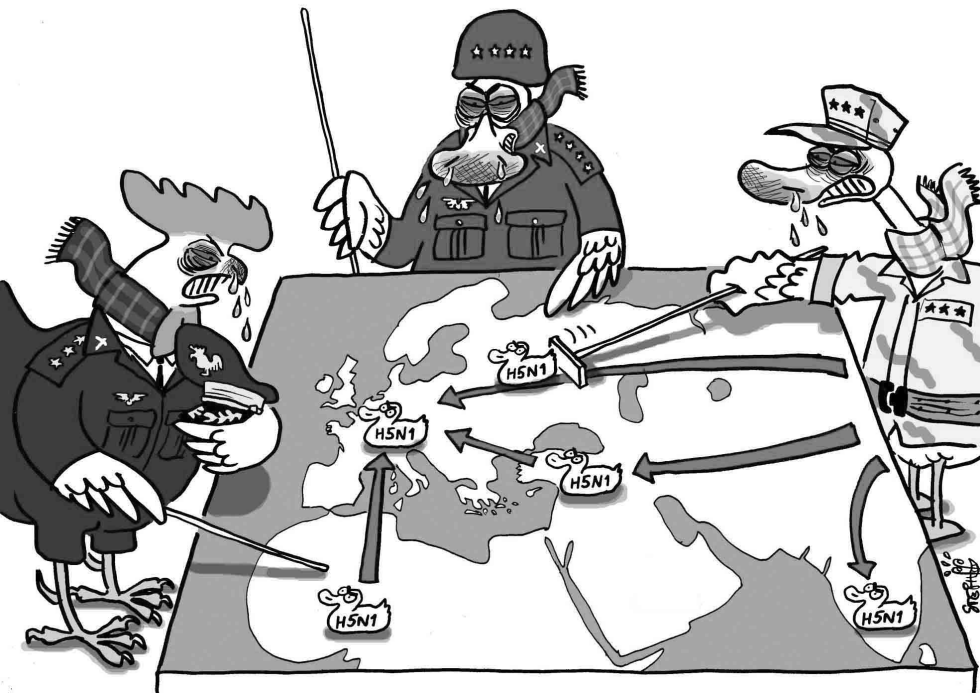  H5N1 IN EUROPE-2 by Stephane Peray