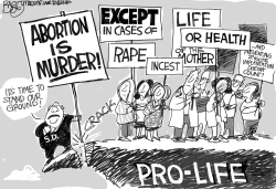 SOUTH DAKOTA ABORTION FOLLIES by Pat Bagley