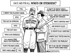 WHO'S ON STEROIDS by RJ Matson