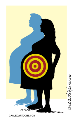 TARGET FROM THE BELLY  by Arcadio Esquivel