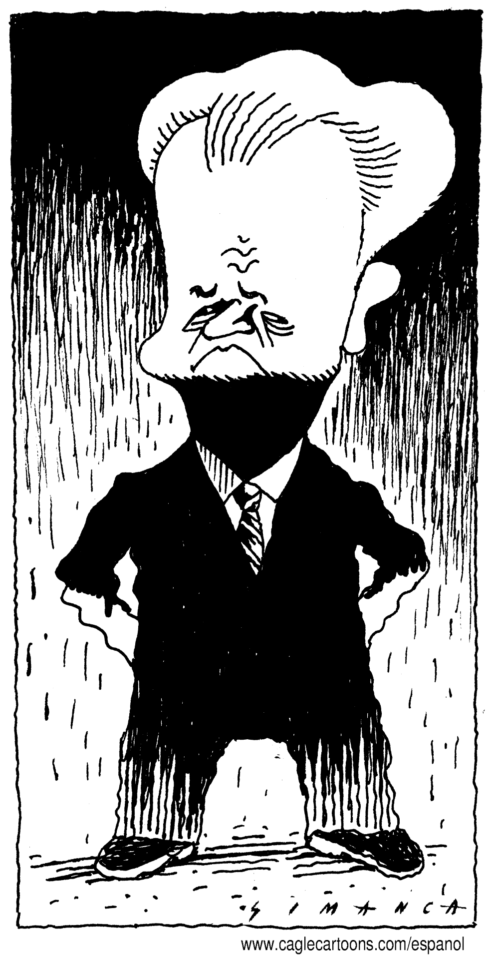  SLOBODAN MILOSEVIC / CARICATURE by Osmani Simanca