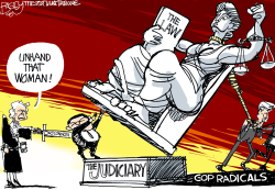 OCONNOR SPEAKS FOR JUSTICE  by Pat Bagley