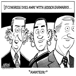 CONGRESSMEN FLAUNT EARMARKS by RJ Matson