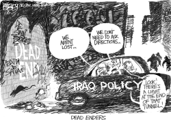 DEAD-ENDER BUSH by Pat Bagley