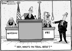 MOUSSAOUI TRIAL by Bob Englehart