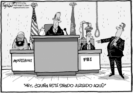 EL JUICIO DE MOUSSAOUI by Bob Englehart