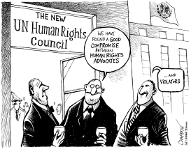 NEW UN HUMAN RIGHTS BODY by Patrick Chappatte