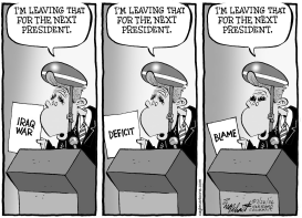 THE NEXT PRESIDENT by Bob Englehart