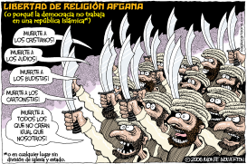 LIBERTAD RELIGIOSA AFGANA  by Wolverton