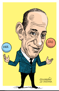 EHUD OLMERT by Arcadio Esquivel