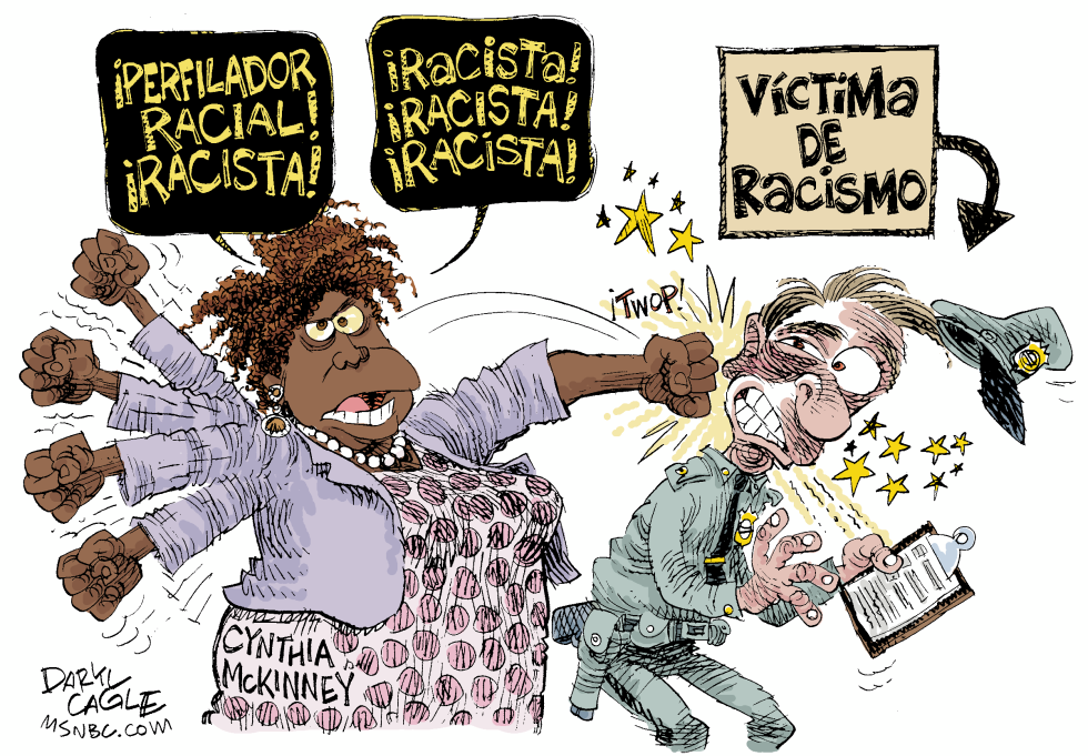  CYNTHIA MCKINNEY  by Daryl Cagle