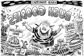 CARTOONISTS HEAVEN by Mike Lane