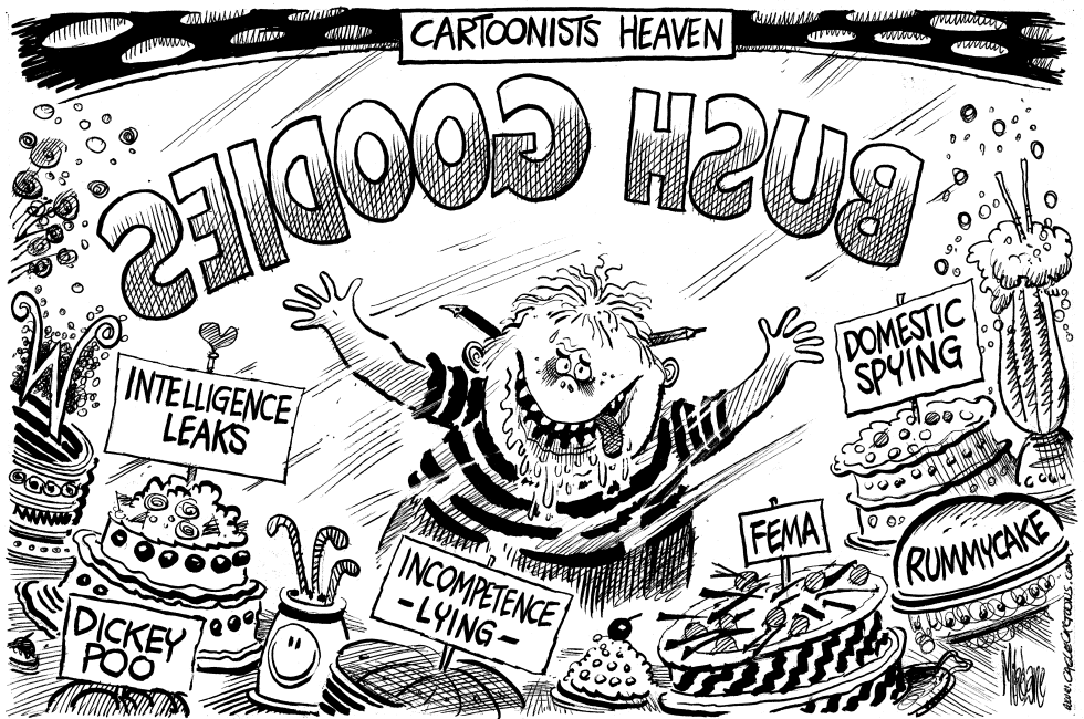  CARTOONISTS HEAVEN by Mike Lane