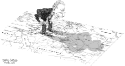 UNA SOMBRA SOBRE IRAN by Daryl Cagle