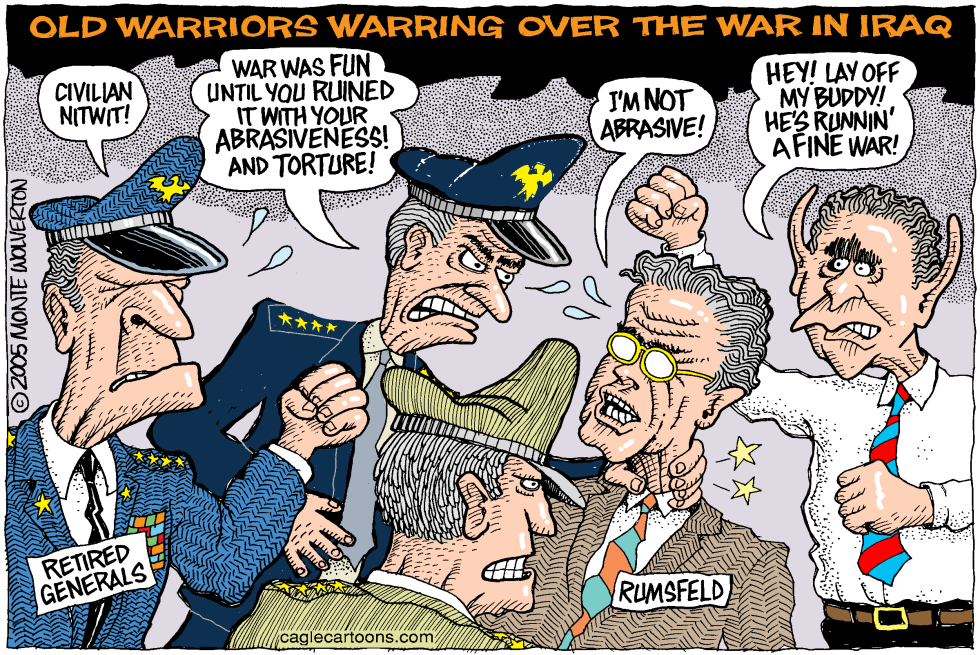  RUMSFELD AND THE GENERALS by Wolverton