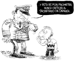 RUMSFELD Y LAS MEDALLAS by Daryl Cagle