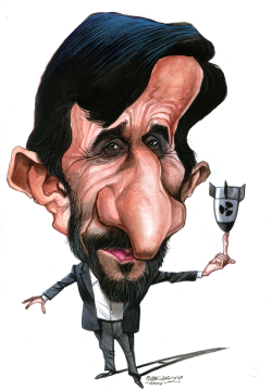 MAHMOUD AHMADINEJAD  by Petar Pismestrovic