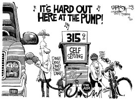 PAIN AT THE PUMP by John Darkow