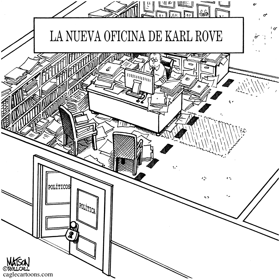  LA NUEVA OFICINA DE KARL ROVE by RJ Matson