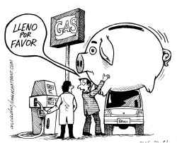 GAS QUE SE COME EL DINERO by Arcadio Esquivel