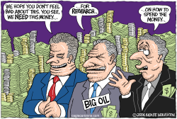 BIG OIL PROFITS by Wolverton