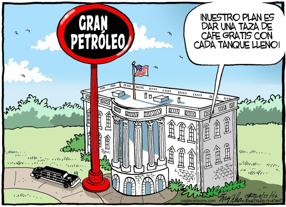  GRAN PETROLEO DE BUSH  by Bob Englehart