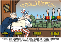 ADICTO AL PETROLEO IMPORTADO  by RJ Matson