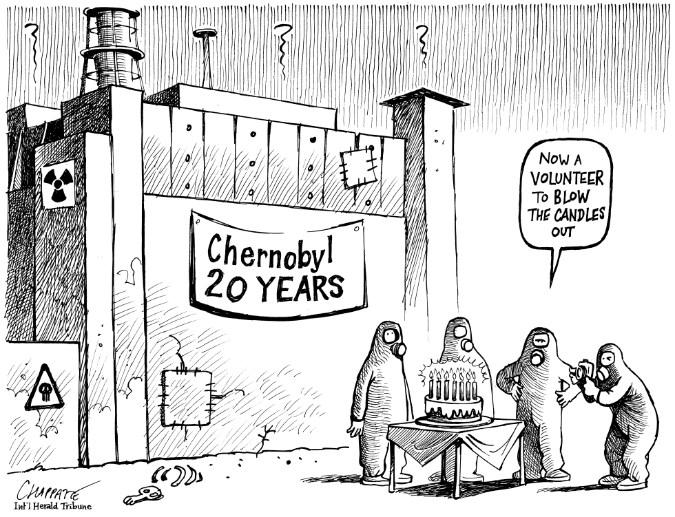  CHERNOBYL 20 YEARS AFTER by Patrick Chappatte