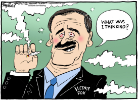 VICENTE FOX by Bob Englehart