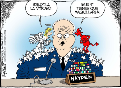 GENERAL HAYDEN  by Bob Englehart