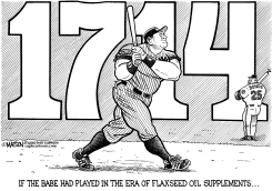 MODERN DAY BABE RUTH by RJ Matson