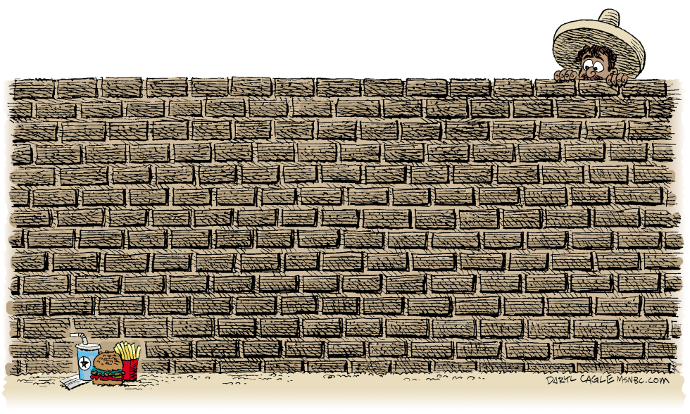  BORDER WALL by Daryl Cagle