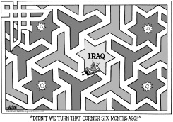 TURNING CORNERS IN IRAQ by RJ Matson